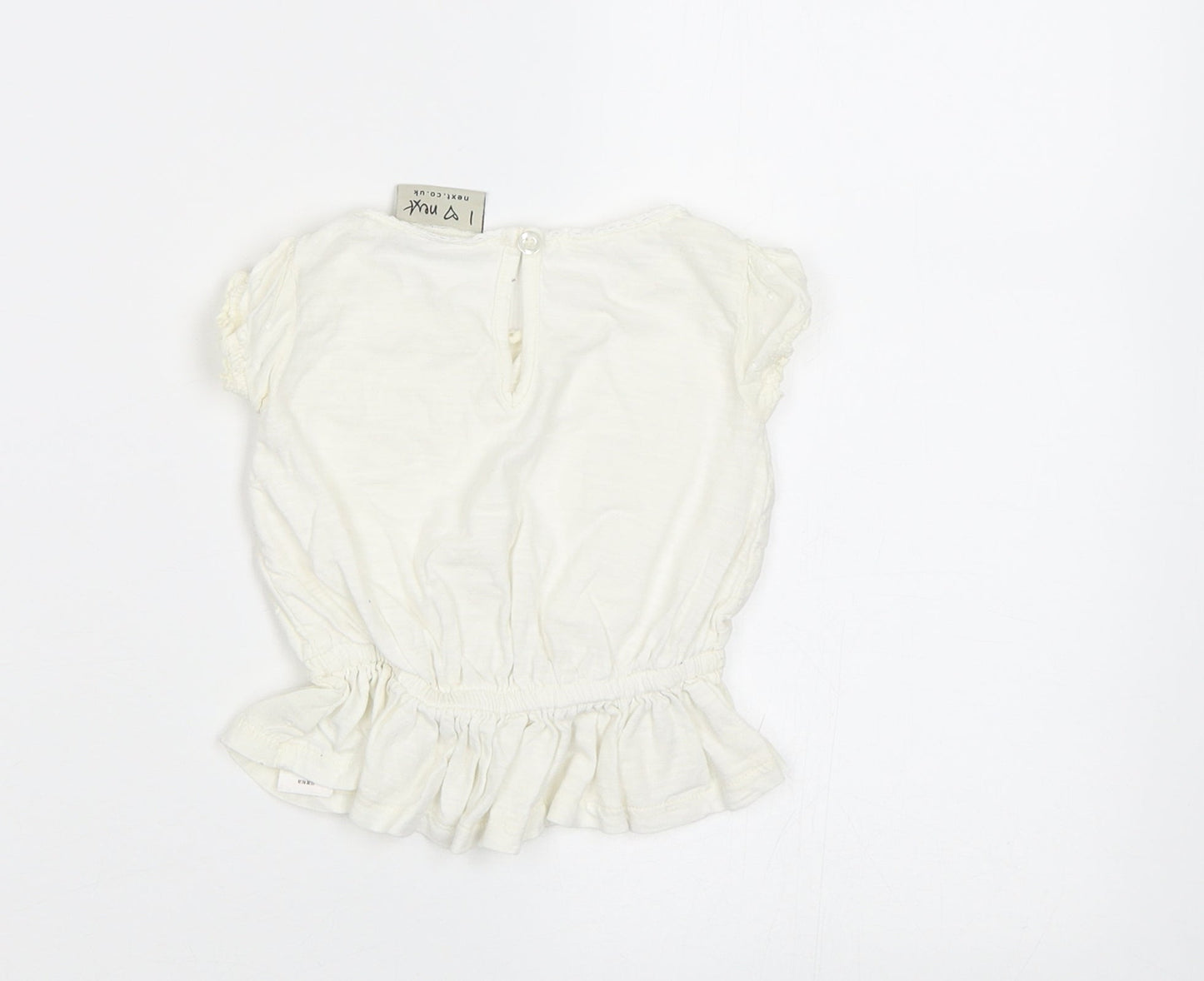 NEXT Baby White   Basic Blouse Size 3-6 Months