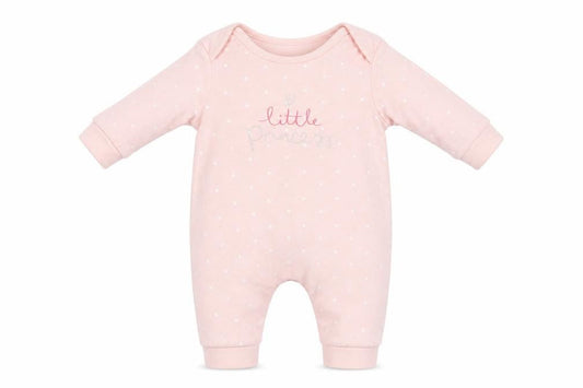Blue Zoo Baby Pink Geometric  Babygrow One-Piece Size 0-3 Months  - Star Print