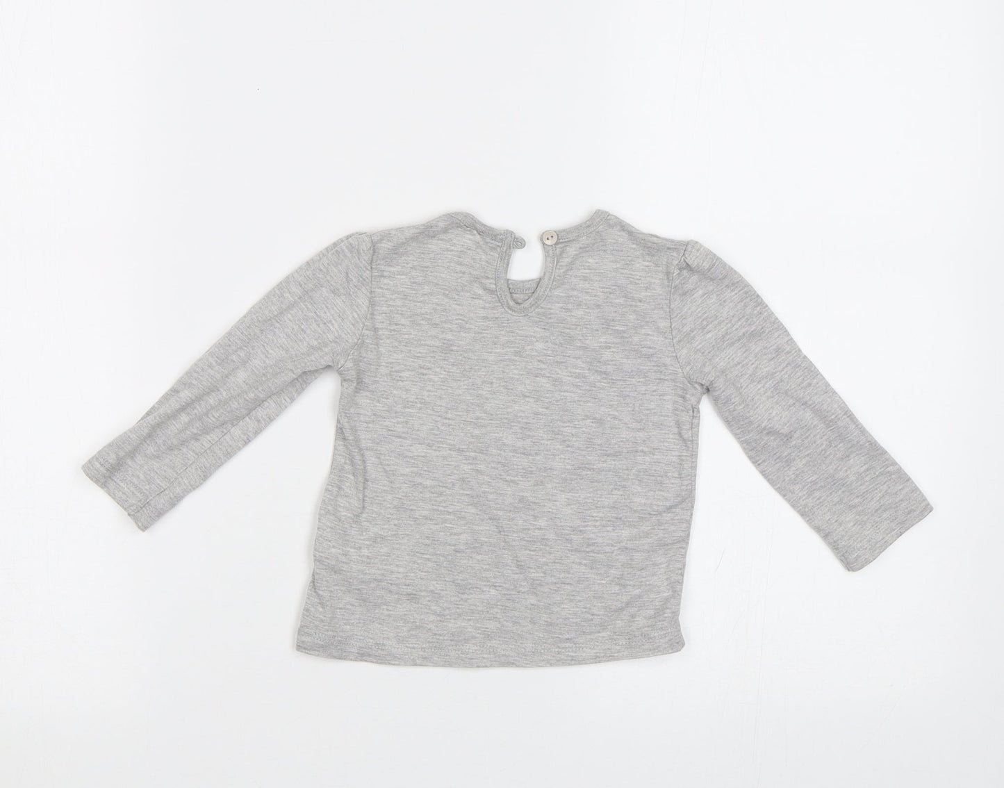F&F Baby Grey   Basic T-Shirt Size 6-9 Months