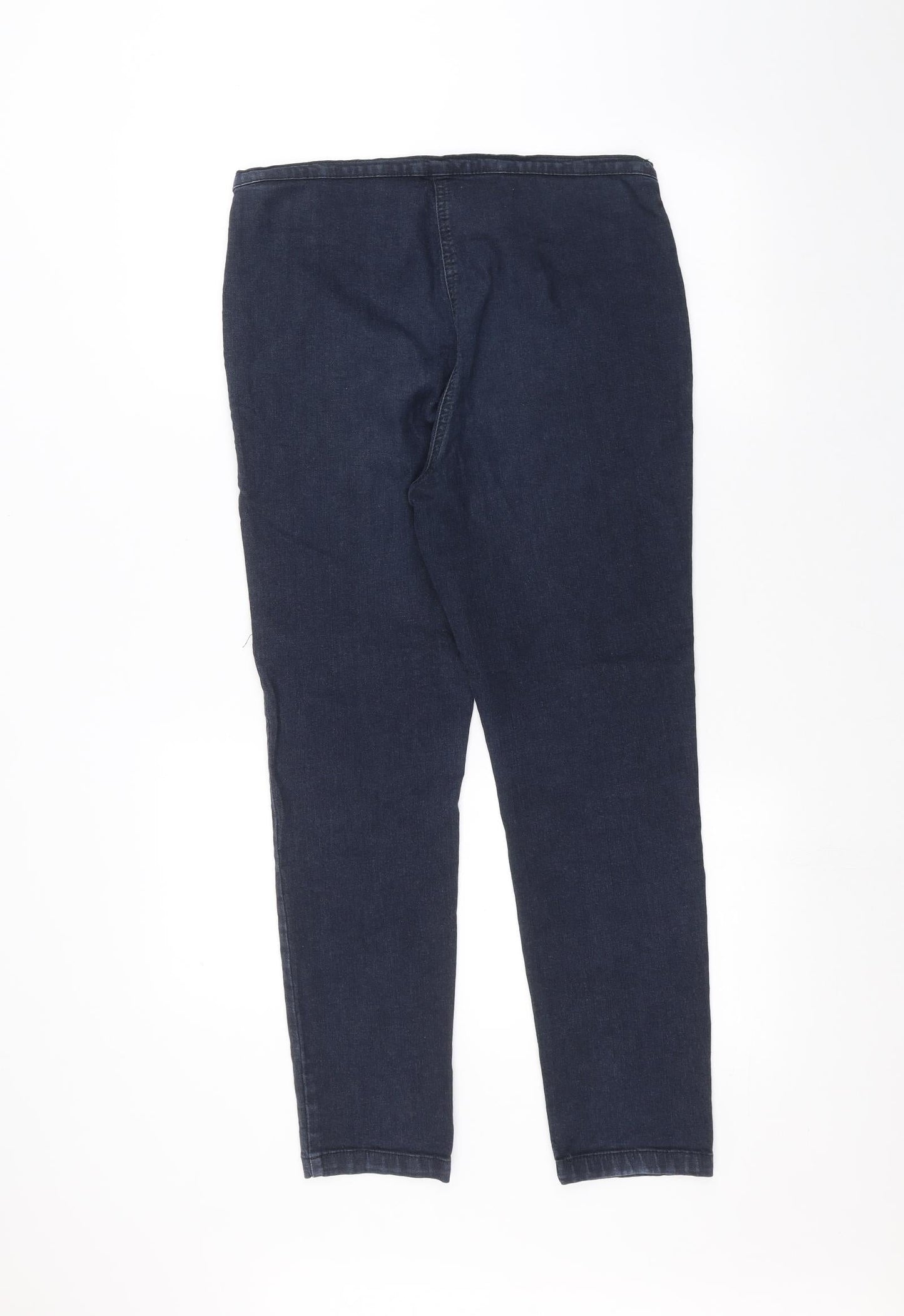Marks and Spencer Womens Blue  Denim Skinny Jeans Size 12 L26 in