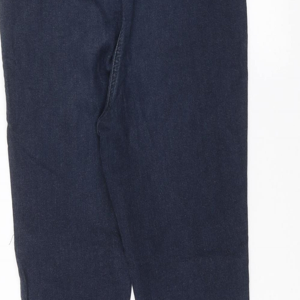 Marks and Spencer Womens Blue  Denim Skinny Jeans Size 12 L26 in