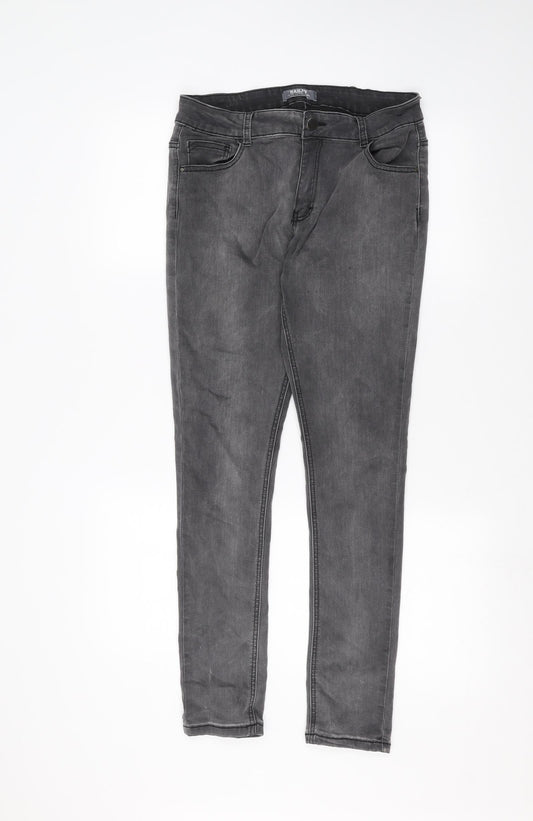 Dorothy Perkins Womens Black   Skinny Jeans Size 16 L28 in