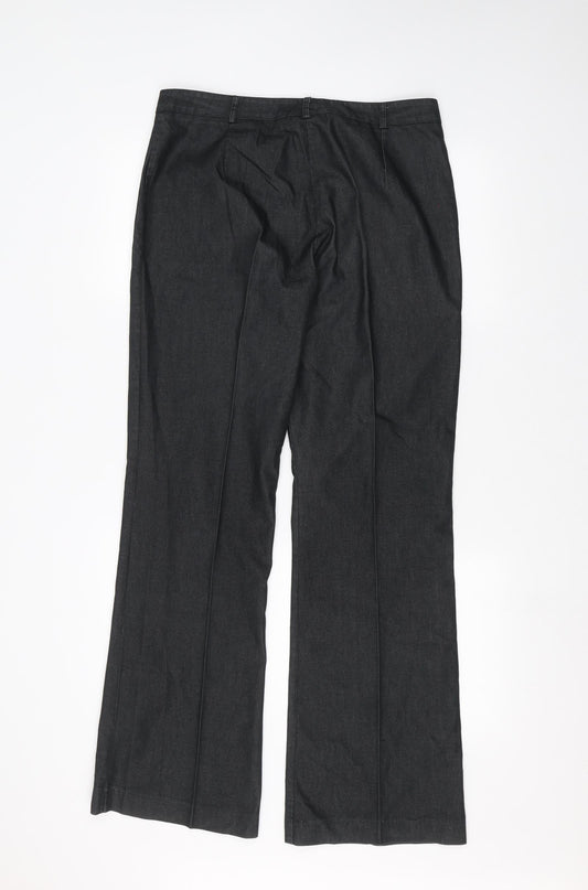 Dorothy Perkins Womens Black   Trousers  Size 12 L30 in