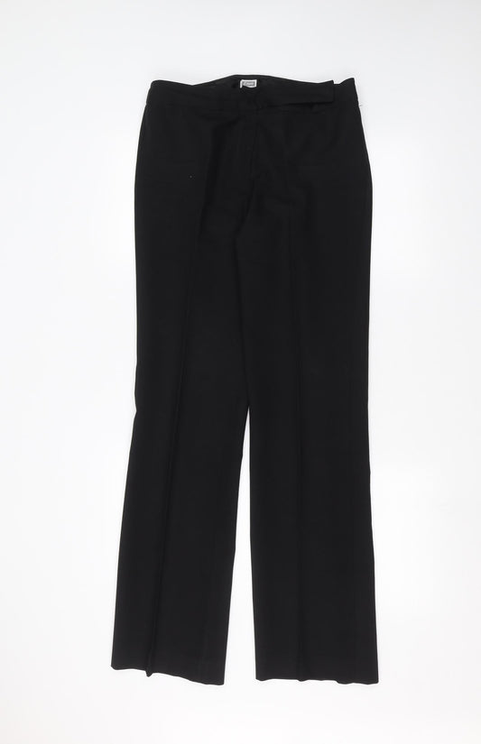 Etam Womens Black   Trousers  Size 12 L30 in