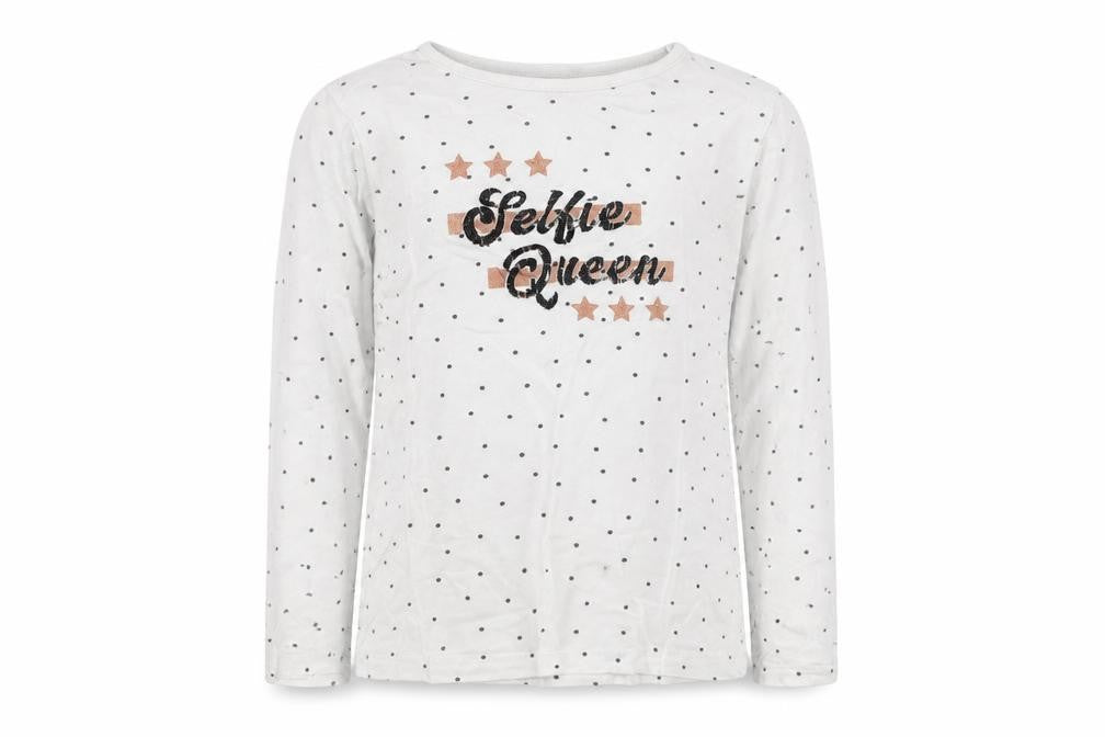 Primark Girls White   Basic T-Shirt Size 7-8 Years