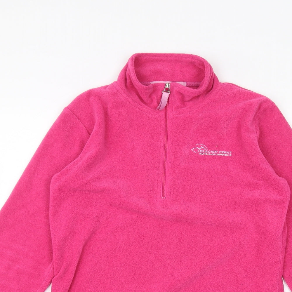 Glacier Point Womens Pink   Pullover Jumper Size S