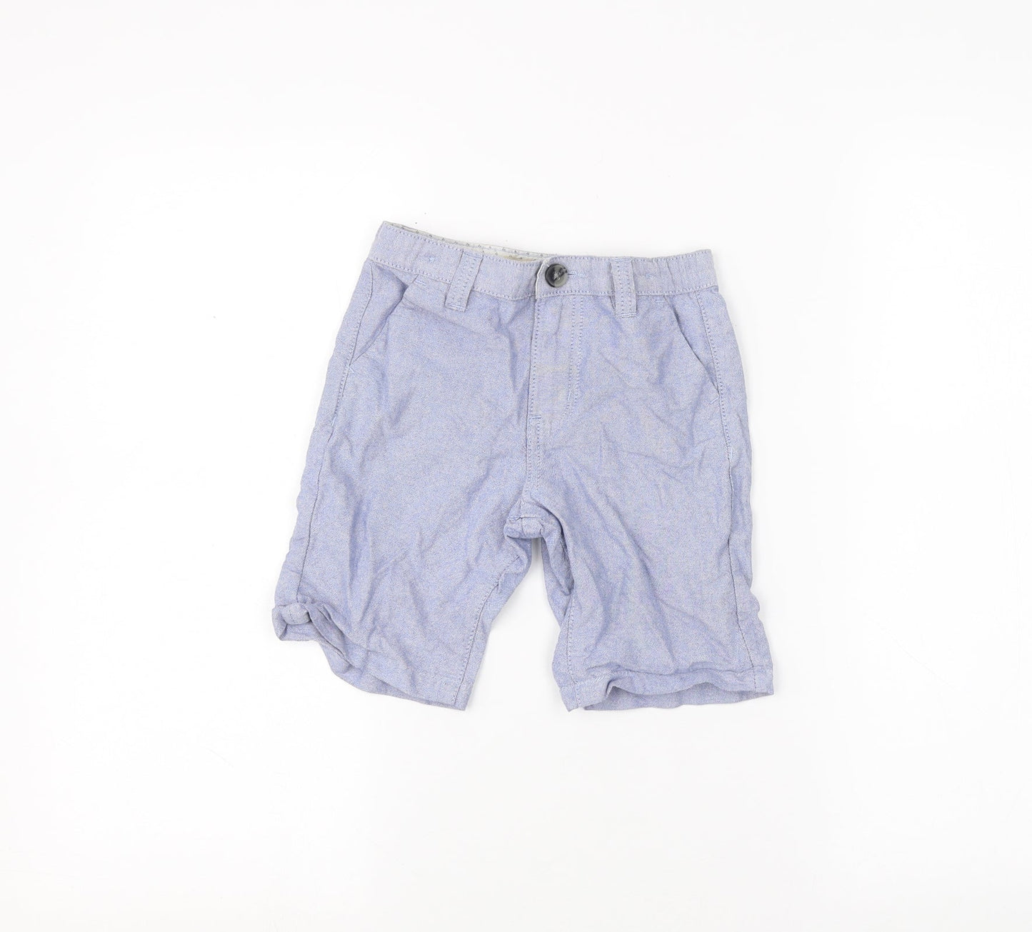 Denim & Co. Boys Blue   Chino Shorts Size 5-6 Years
