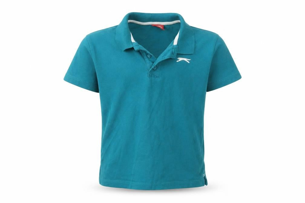 Slazenger Boys Blue   Basic Polo Size 5-6 Years