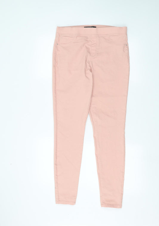 Preloved PEP&CO Womens Pink   Jegging Jeans Size 12 L28 in - Front