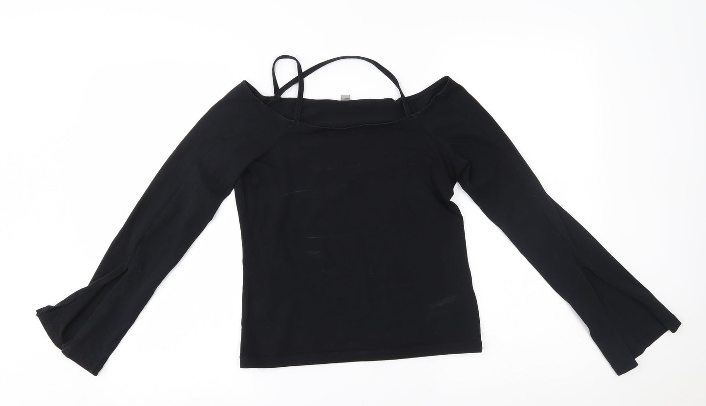 ASOS Womens Black   Basic Blouse Size 10