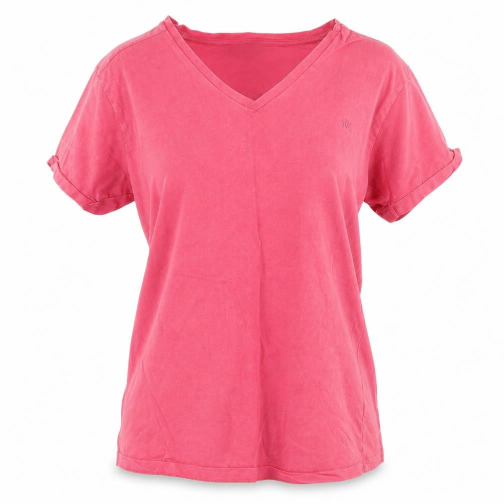 JUNK de LUXE Womens Pink   Basic T-Shirt Size S