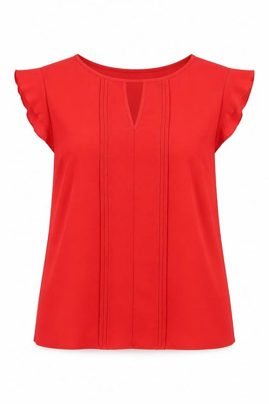 Atmosphere Womens Red   Basic Blouse Size 10