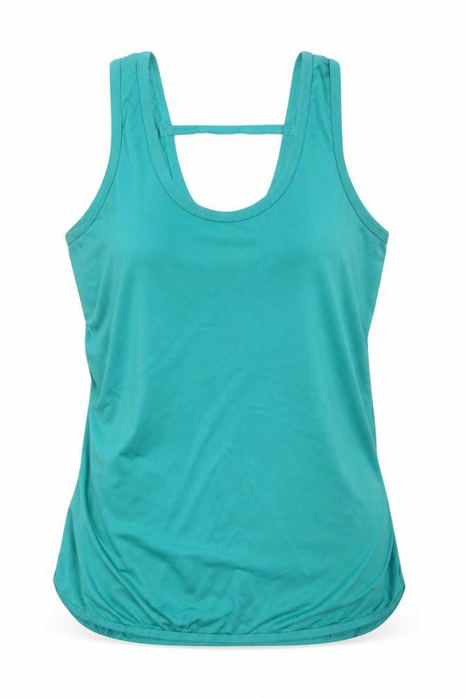Preworn Womens Green   Basic Tank Size M
