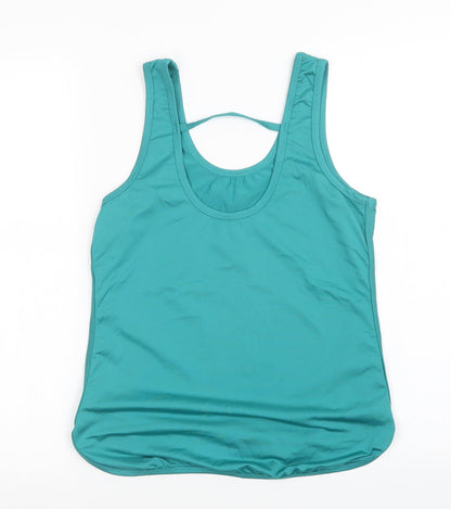 Preworn Womens Green   Basic Tank Size M