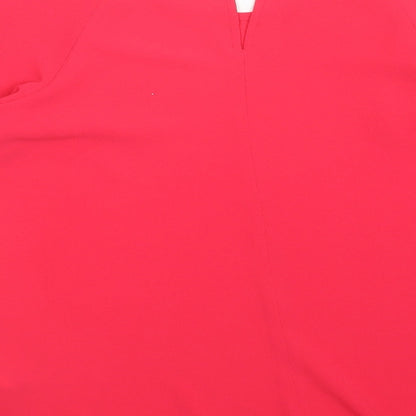 Peacocks Womens Pink   Basic Blouse Size 8