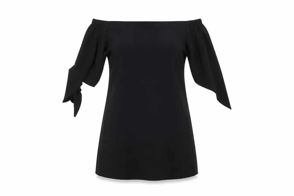 Peacocks Womens Black   Basic Blouse Size 8