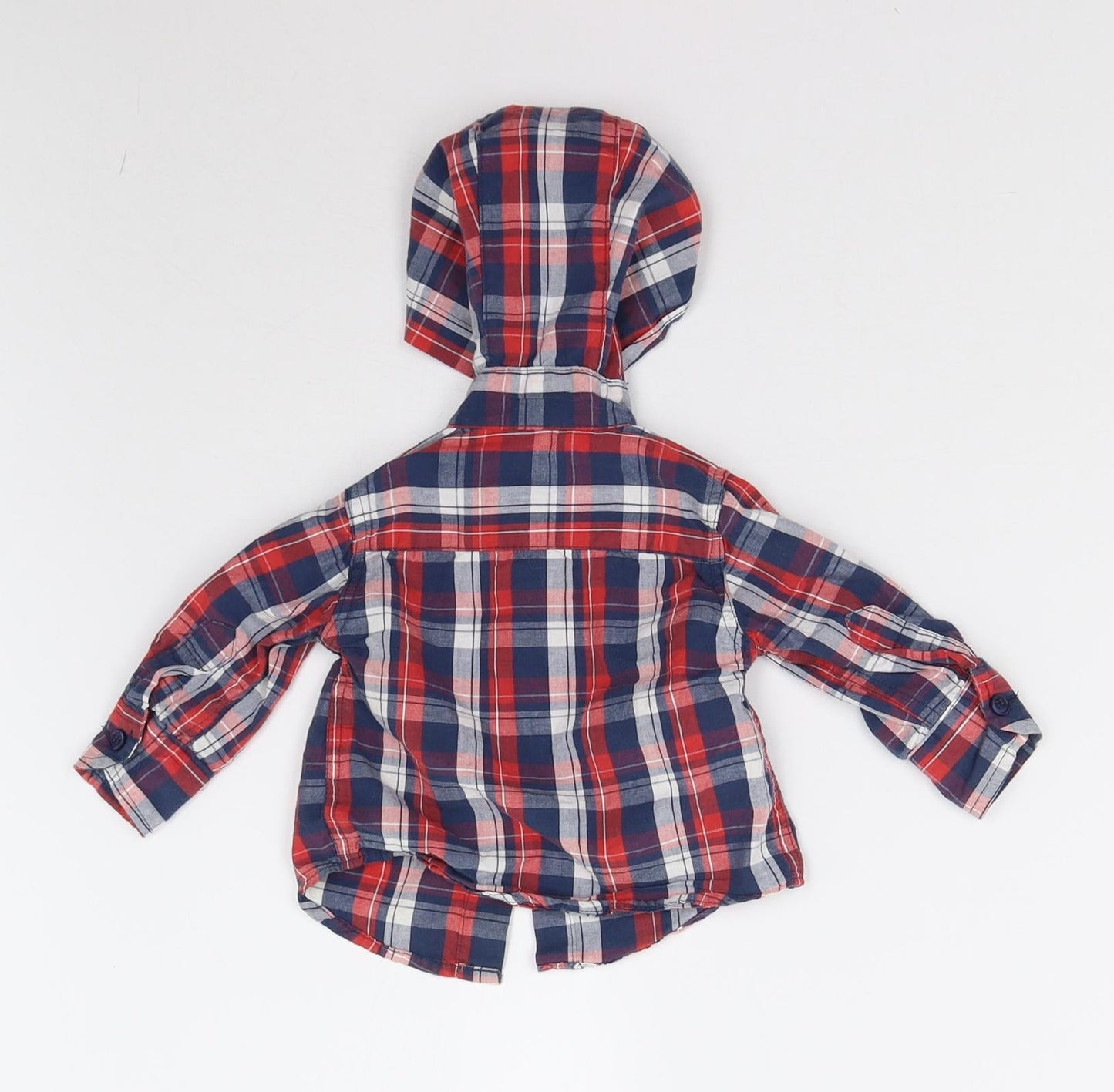 Primark Baby Multicoloured Check  Basic Button-Up Size 3-6 Months
