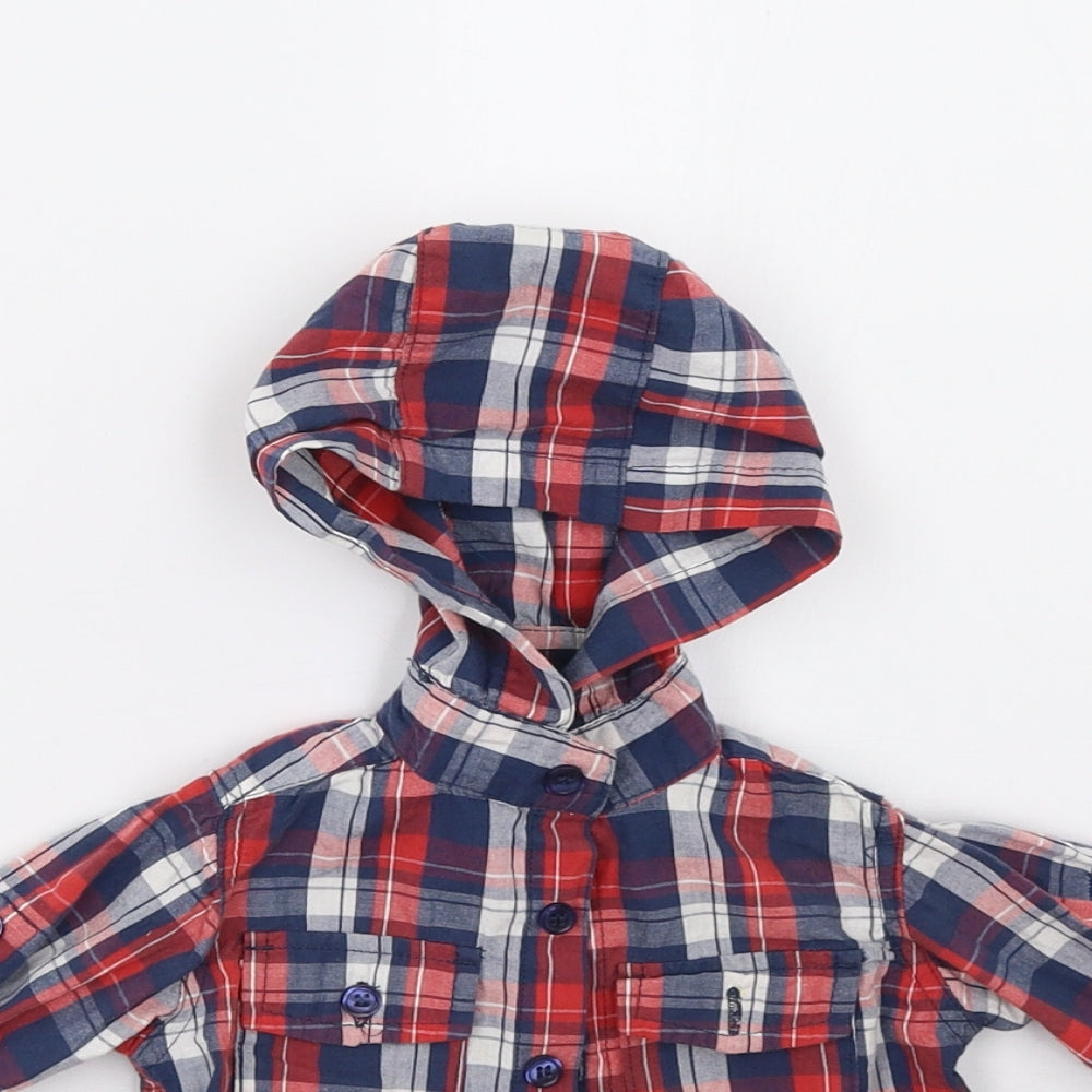 Primark Baby Multicoloured Check  Basic Button-Up Size 3-6 Months