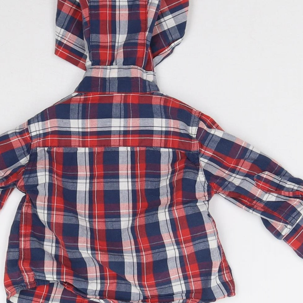 Primark Baby Multicoloured Check  Basic Button-Up Size 3-6 Months