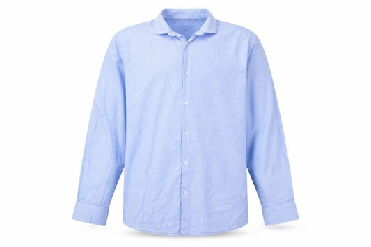 Primark Mens Blue Check   Button-Up Size 16