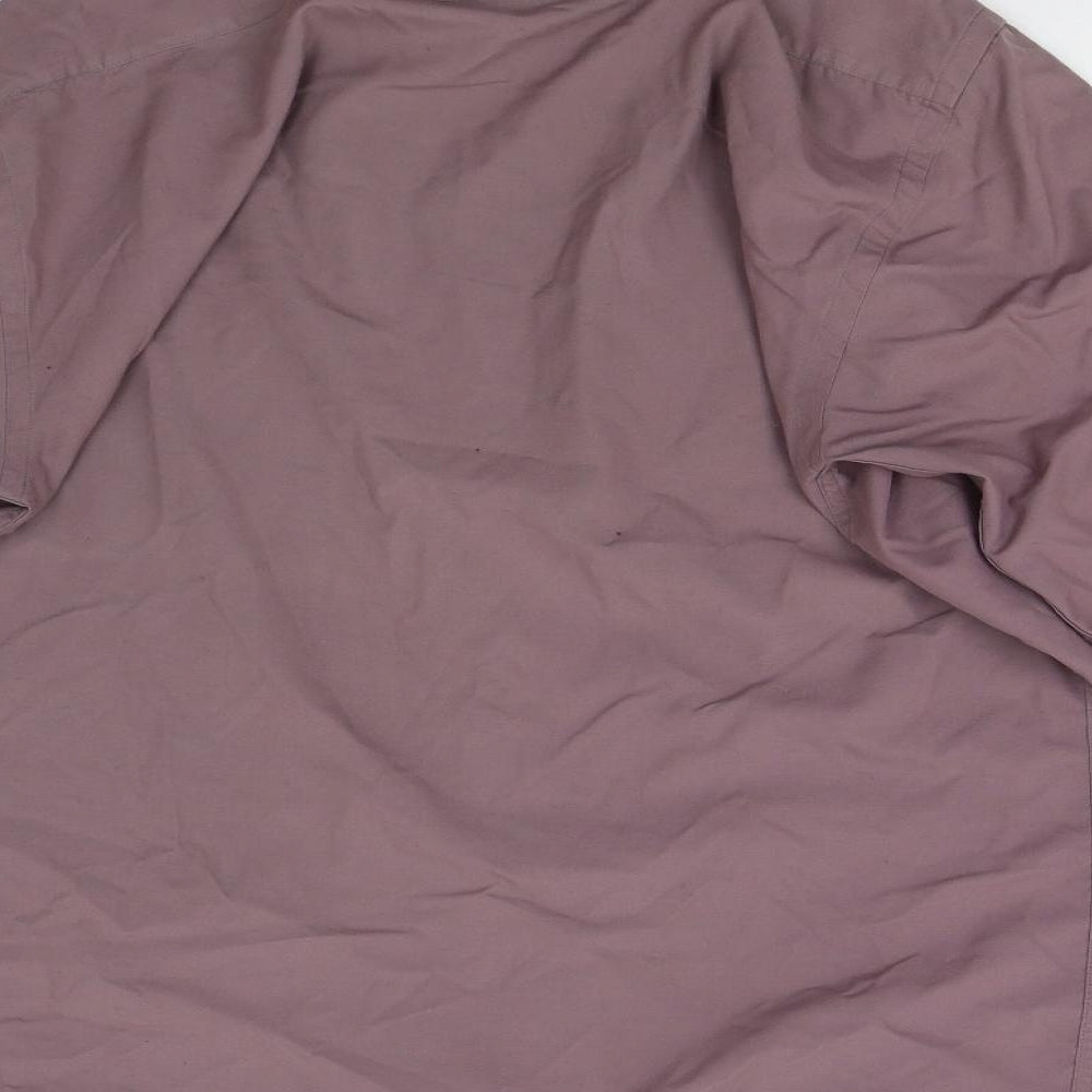 Martino Mens Purple    Button-Up Size 40