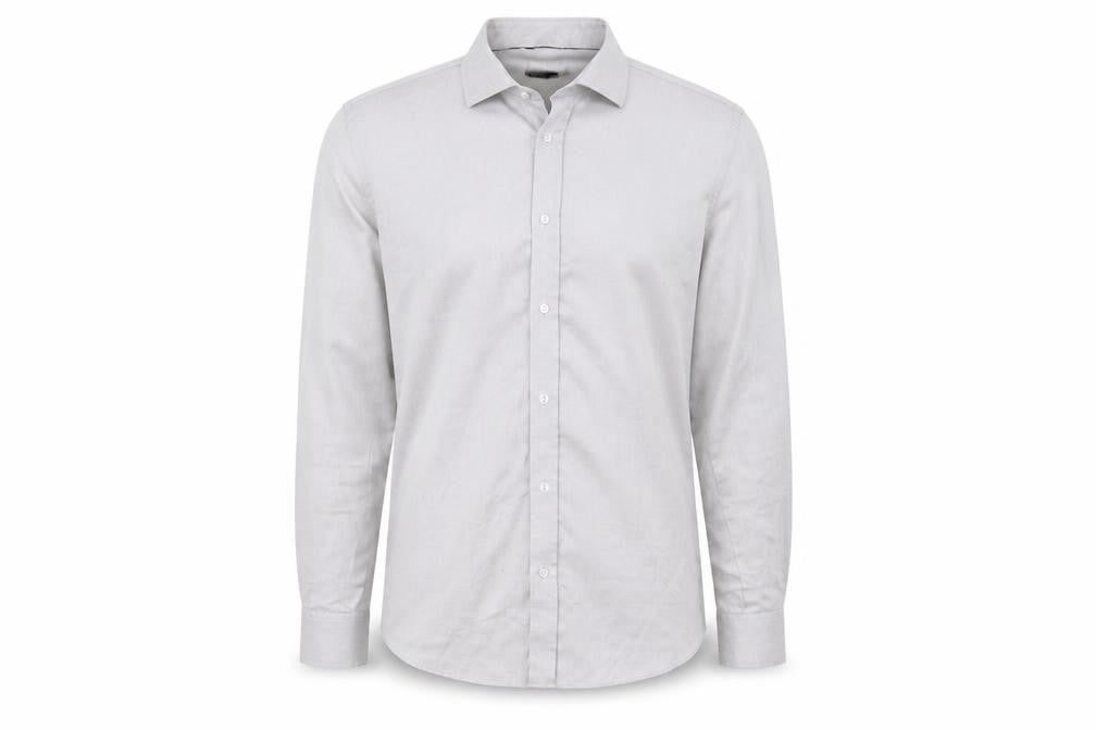 Taylor & Wright Mens Grey    Button-Up Size 15.5