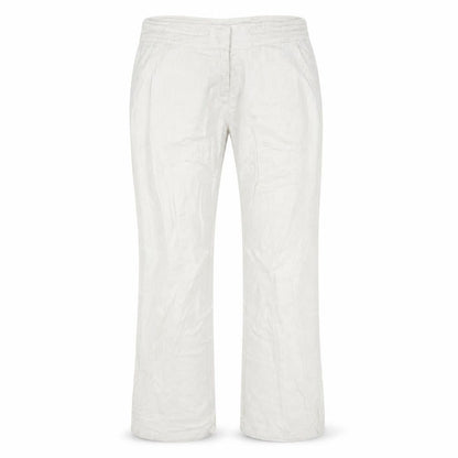 Parallel Womens White   Trousers  Size 14 L26 in