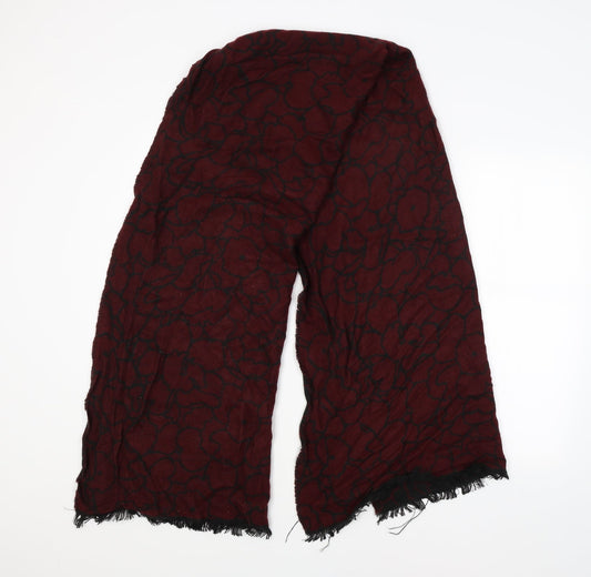 Hotter Womens Red Floral   Scarf