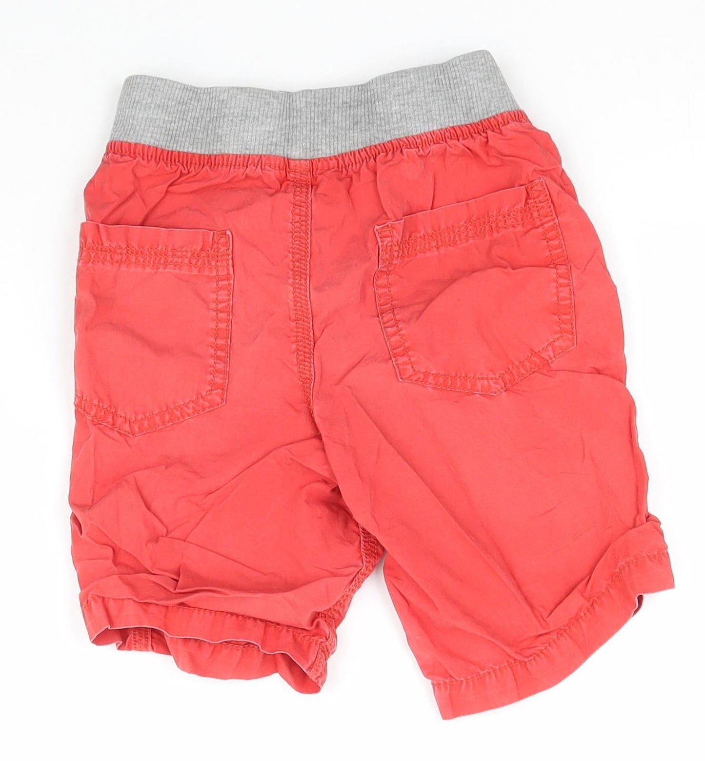 M&Co Boys Red   Bermuda Shorts Size 3-4 Years
