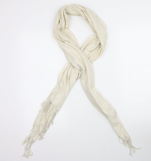 Preworn Womens Ivory    Scarf
