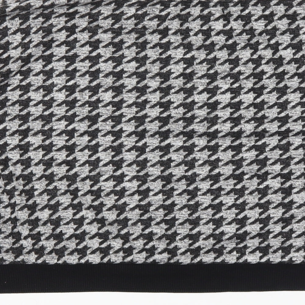 New Look Womens Grey Houndstooth  Pullover Jumper Size M