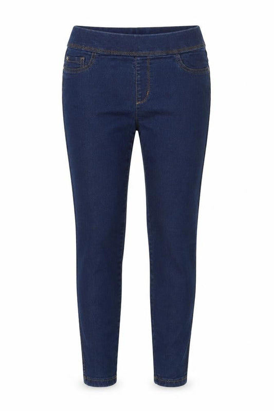 Denim & Co. Womens Blue  Denim Jegging Jeans Size 10 L26 in