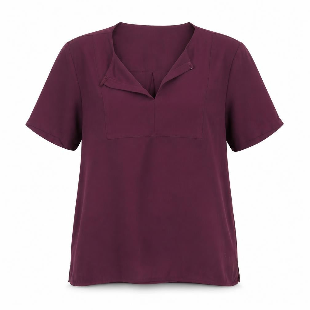 Marks & Spencer Womens Purple   Basic Blouse Size 10
