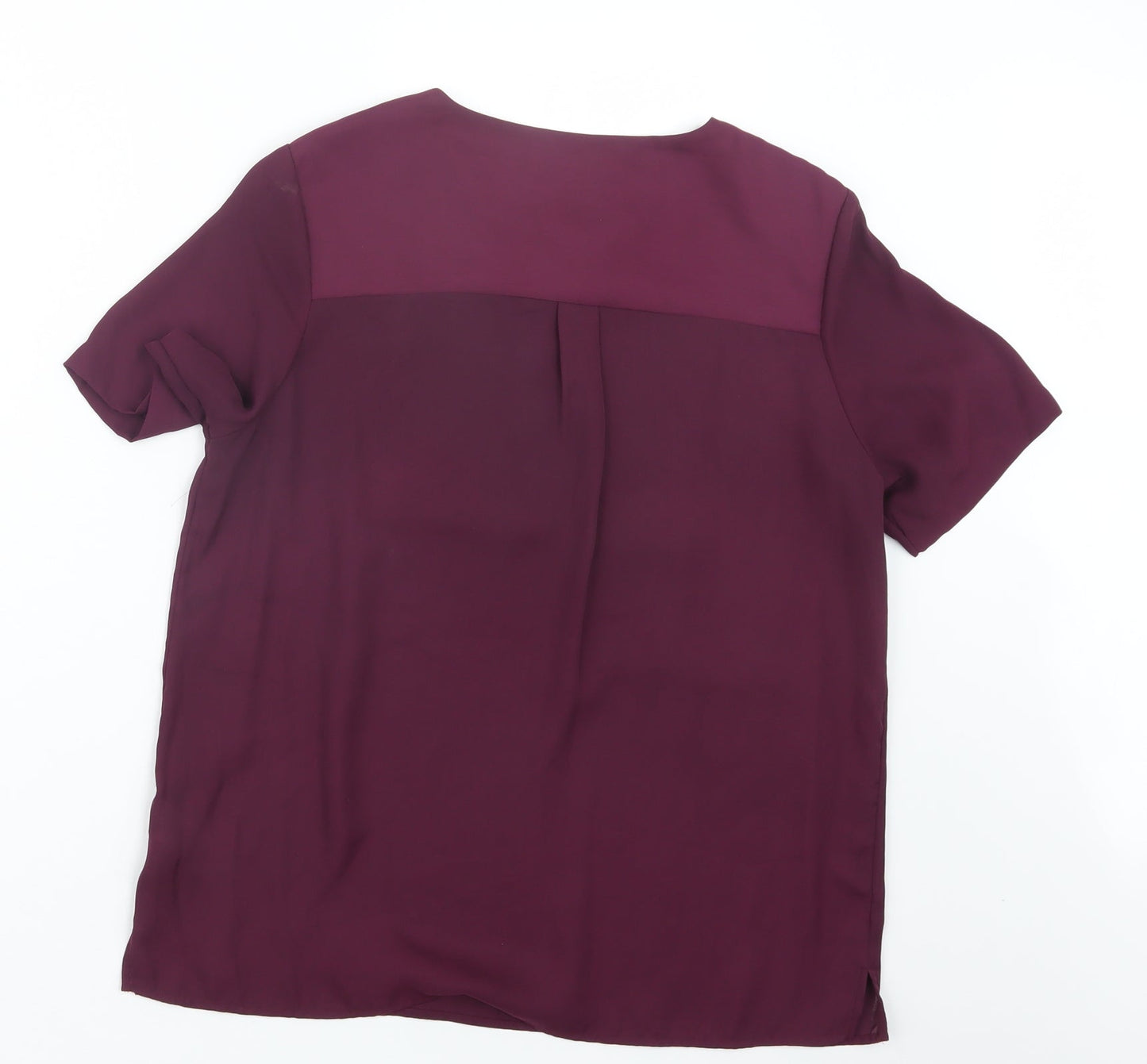 Marks and Spencer Womens Purple   Basic Blouse Size 10