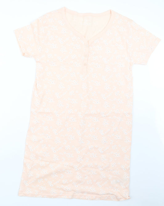 Primark Womens Pink Floral  Top Pyjama Top Size 6