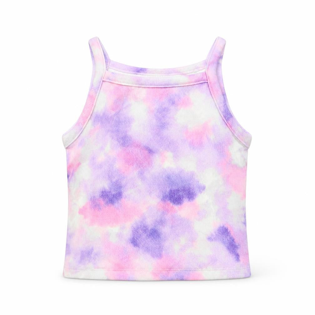 NEXT Girls Purple Geometric  Basic T-Shirt Size 3 Years