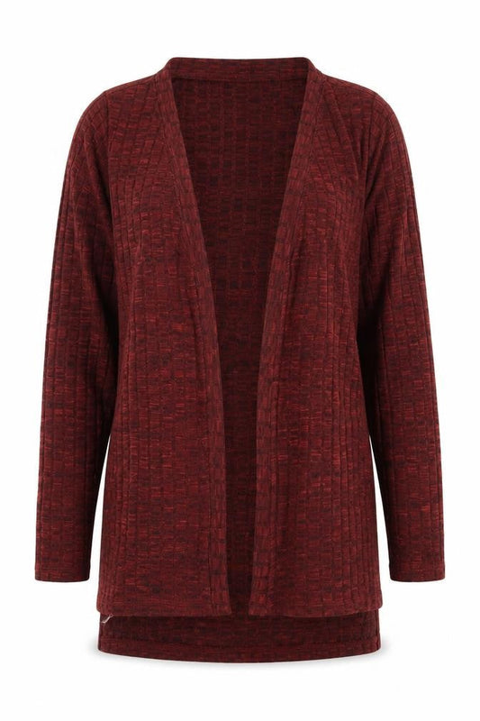 Vero Moda Womens Red  Knit Cardigan Jumper Size M