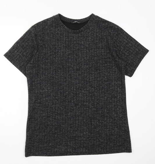 Stylewise Womens Grey   Basic T-Shirt Size S