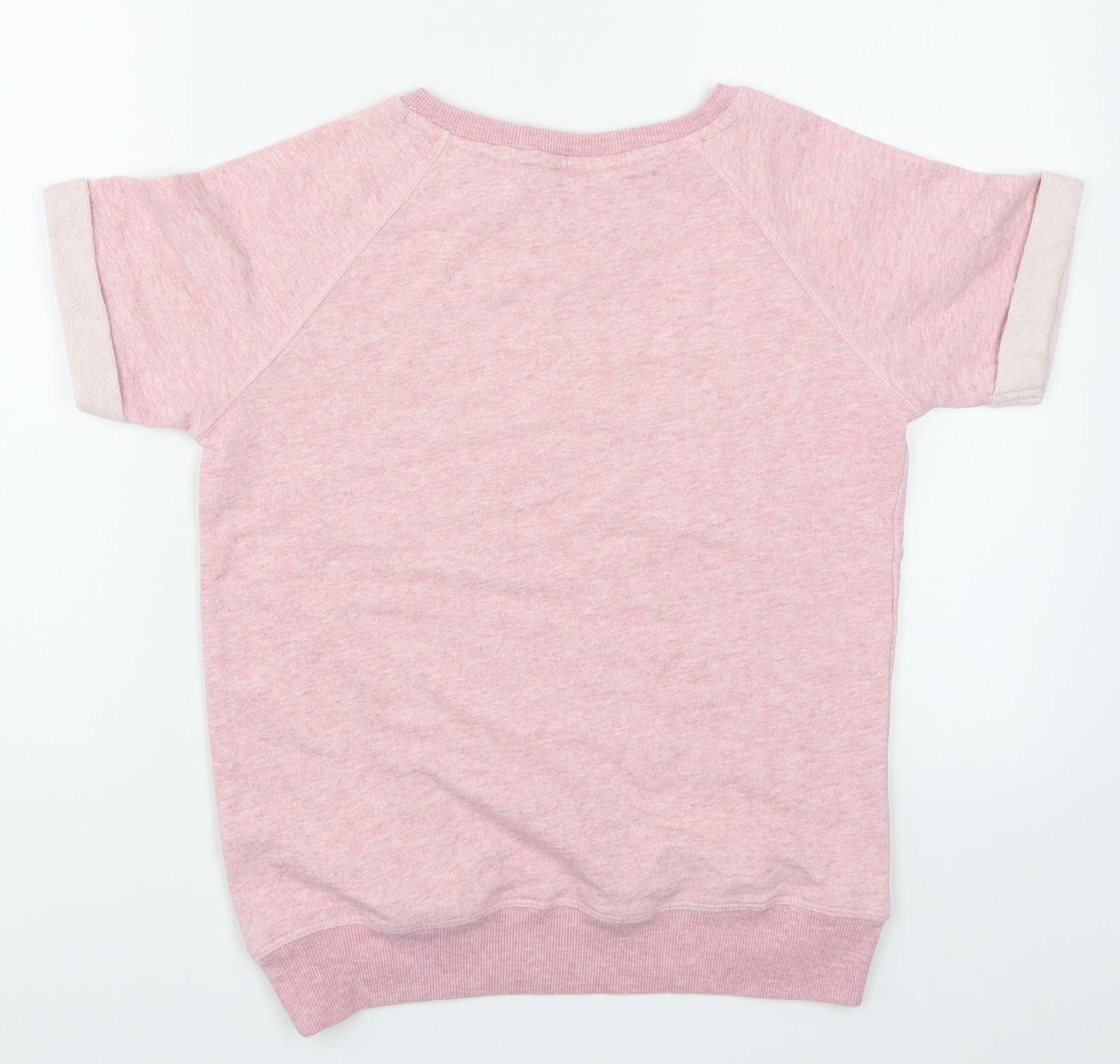 M&Co Girls Pink   Pullover Sweatshirt Size 9-10 Years  - Love