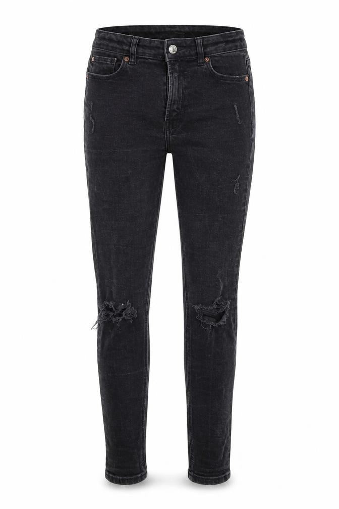 Denim Co Womens Black  Denim Skinny Jeans Size 12 L26 in