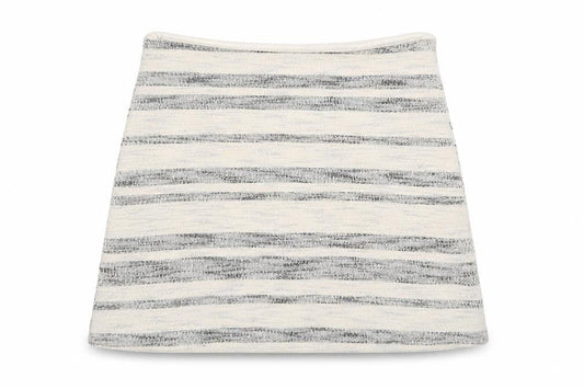 Topshop Womens Beige Striped  Mini Skirt Size 8