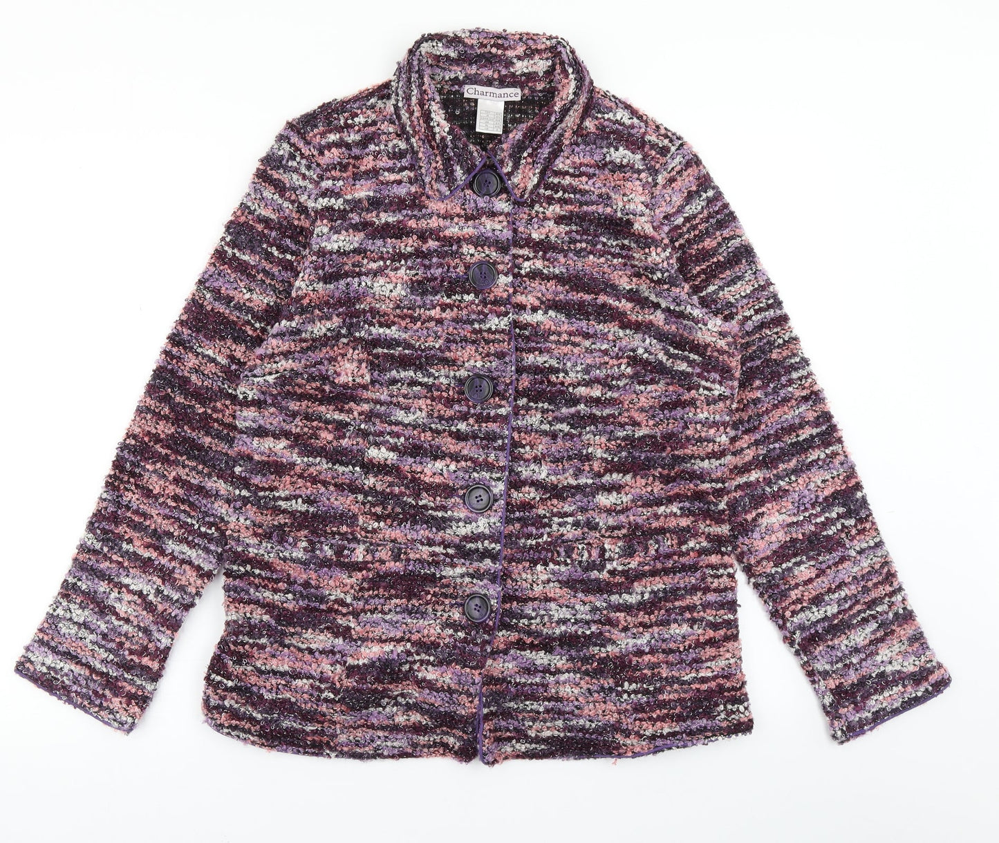 Charmance Womens Pink   Jacket  Size 10