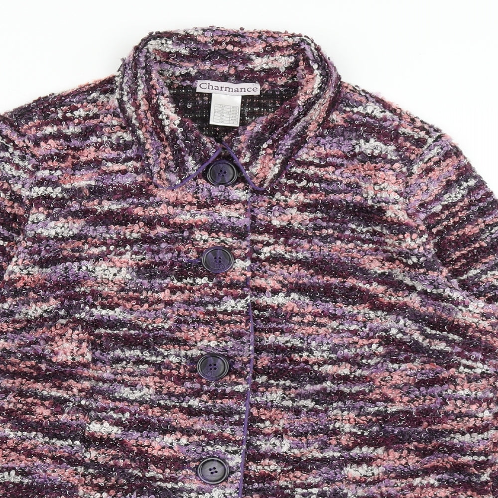 Charmance Womens Pink   Jacket  Size 10