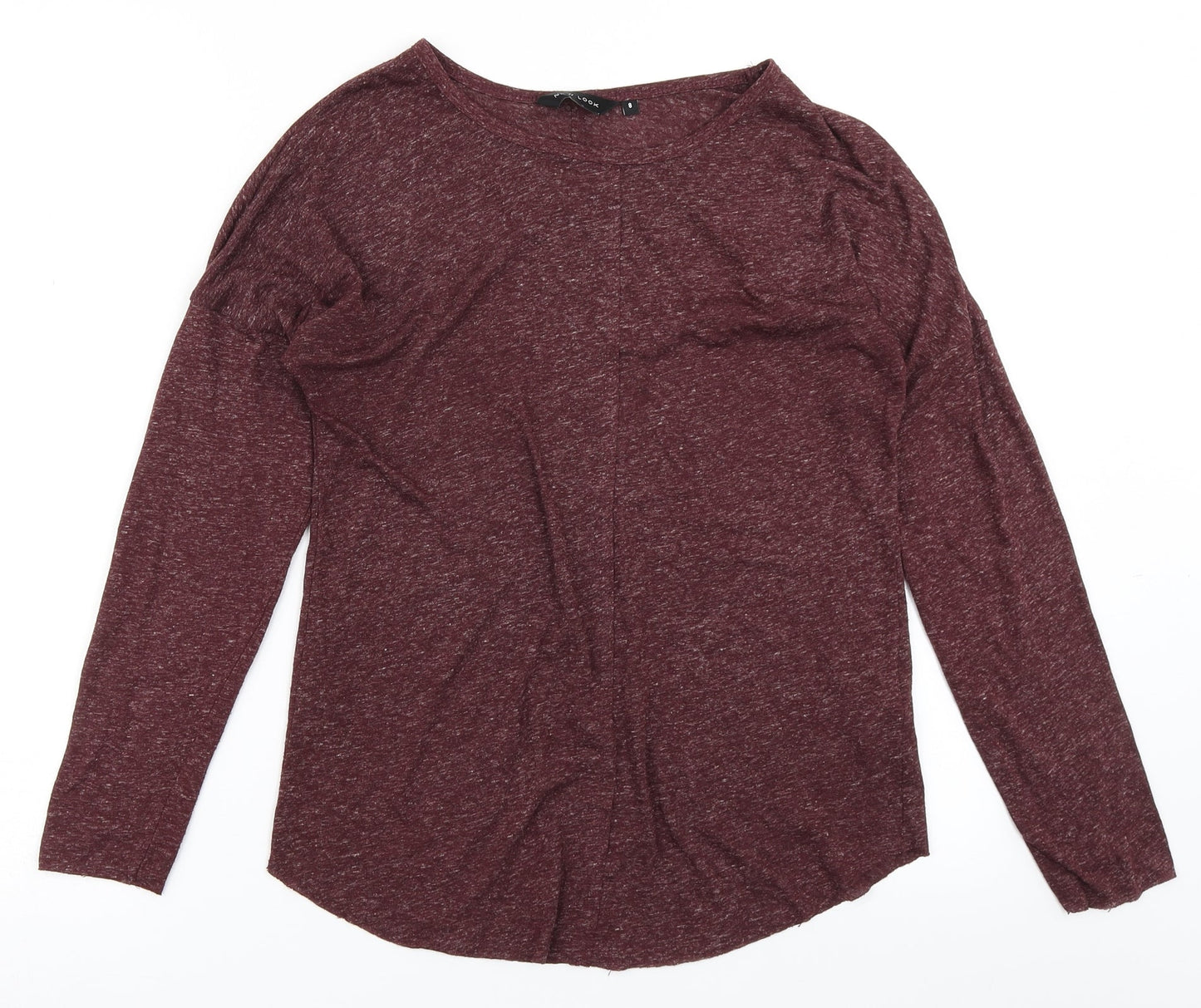 New Look Womens Purple   Basic T-Shirt Size 8