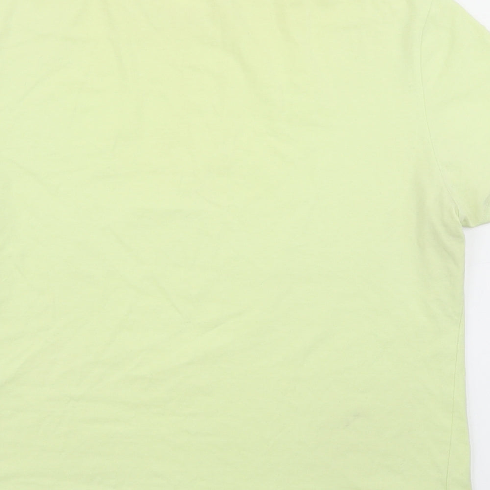 Jonelle Womens Green   Basic T-Shirt Size L