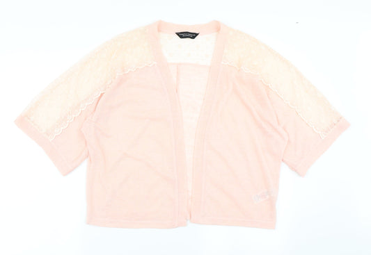 Dorothy Perkins Womens Pink   Cardigan Jumper Size 10