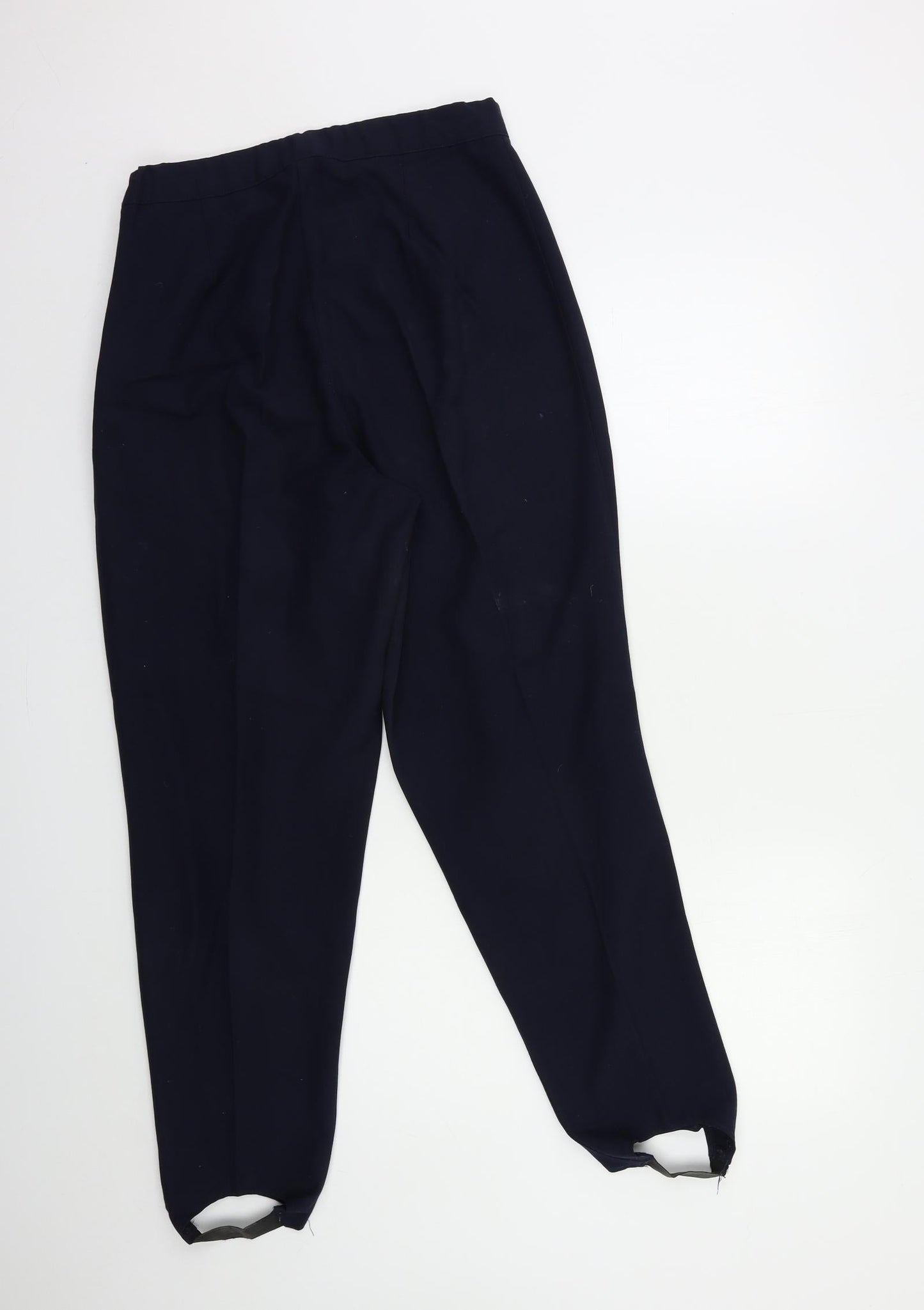 Lycra Womens Blue   Trousers  Size 16 L30 in