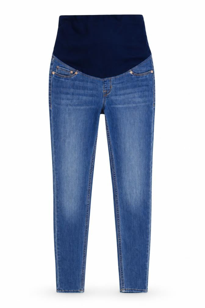 H&M Womens Blue  Denim Skinny Jeans Size S L30 in