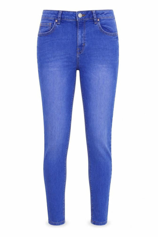 Denim & Co. Womens Blue  Denim Skinny Jeans Size 12 L30 in
