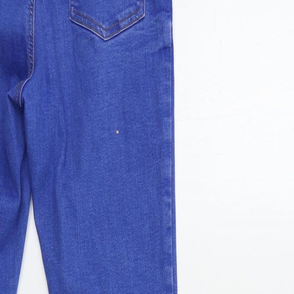 Denim & Co. Womens Blue  Denim Skinny Jeans Size 12 L30 in